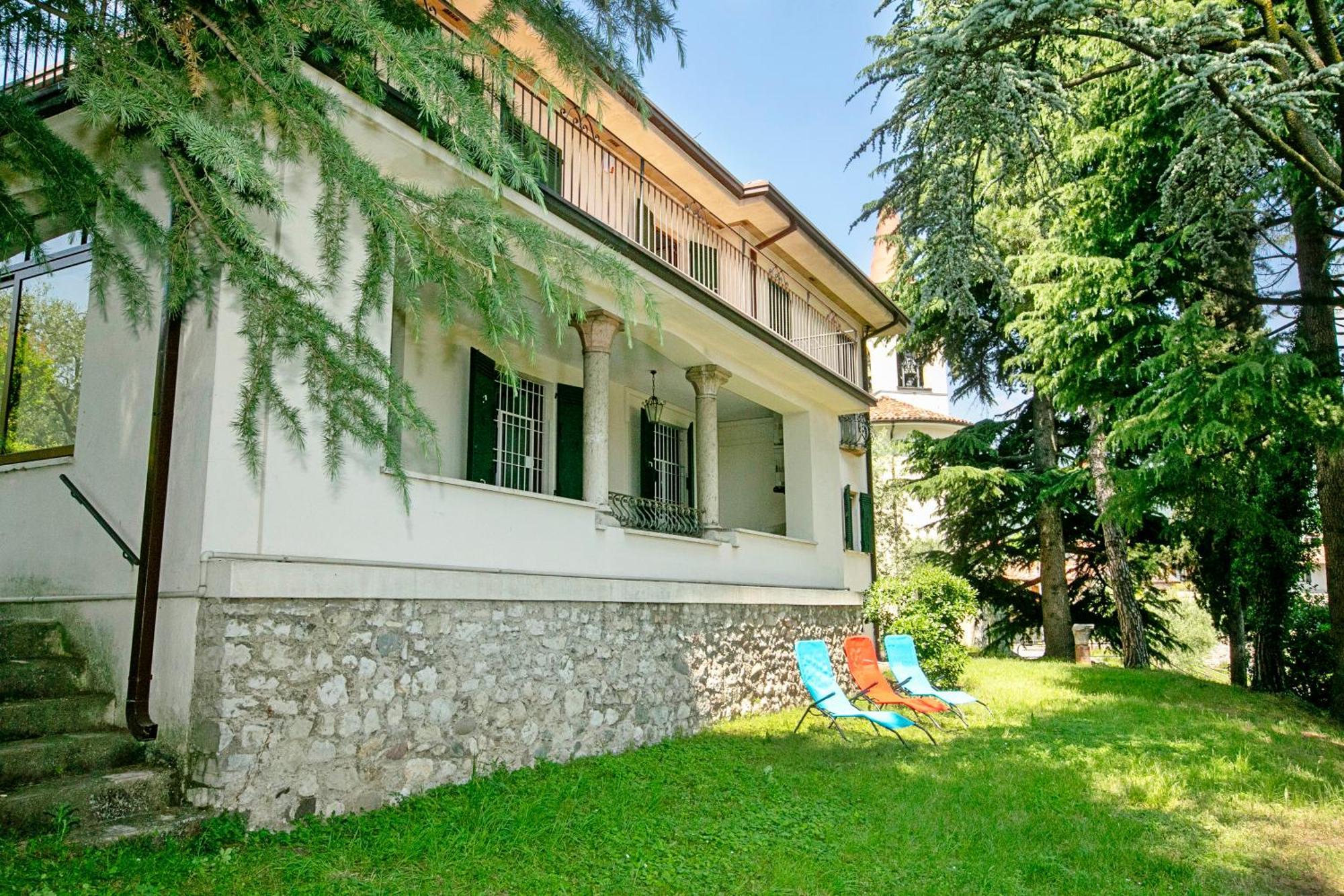 Villa Alberti 900M From Garda Lake - Happy Rentals Saló Exterior foto
